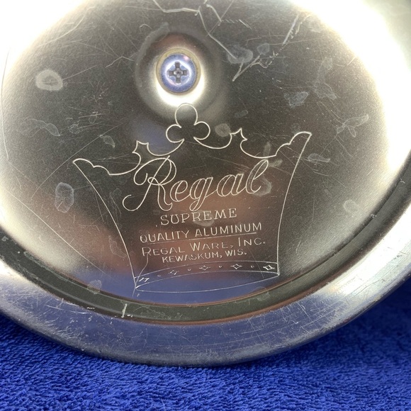 Vintage Regal Ware Supreme Quality Aluminum Ice Wine Bucket - Kewaskum Wisconsin - Picture 8 of 8